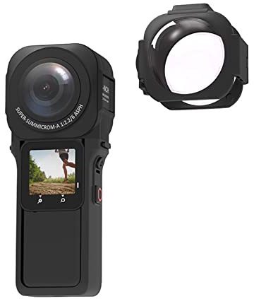 Lens Guards for Insta360 ONE, PC Camera Lens Protective Case for Insta360 ONE RS 1 Inch 360 Edition, Transmittance Camera Lens Cover for Action Camera
