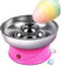 DMOYS Zuckerwattemaschine, elektrische Zuckerwattemaschine mit Schüssel aus lebensmittelechtem Edelstahl, Mini-Haushalts-Mini-EIN-Knopf-vollautomatische, effiziente Zuckerwatte, für Geburtstagsfeiern