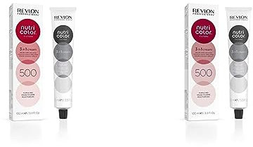 Nutri Color FILTERS – FASHION FILTERS 500 Purpurrot, 100 ml, pflegende Farbmaske mit INSTA-PIC-TECHNOLOGY™, Tönungsmaske für aufregende Farbergebnisse & intensive Haarnuancen (Packung mit 2)