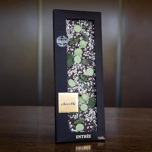 Tea Soul | Cioccolato Fondente con Foglie di Menta e Scorza di Limone Canditi 110 gr