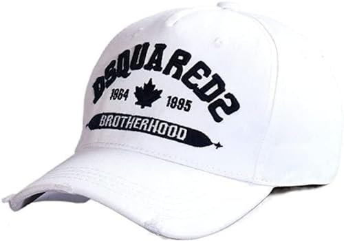 Heixioxun@Baseball Cap/Baseballkappe/Trucker Cap/Baseballkappe/Golf Sport Outdoor Kappe Mütze Cap Männer und Damen schreiben Stempel Outdoor Sport,Trucker Hat, verstellba (weiß(B))