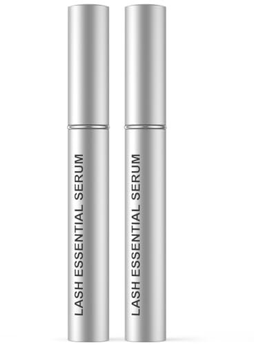 Feyano Eyelash Serum- Natural Comestic Eyelash Serum for Longer, Thicker Lashes & Brows, Boost Lash Serum Vegan & Cruelty-Free-Niacinamide, Centella Asiatica Leaf Extract(10 mL Silver)