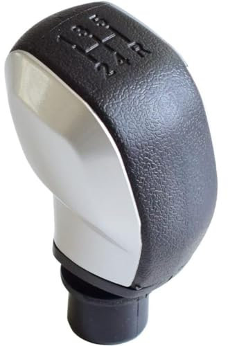 BSWNSJZT Auto Schaltknäufe Für Citroen C2 C3 C4 Elysee, Schaltknauf Schalthebel Zubehör,Matt Silver