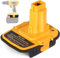 Battery Adapter DM18D DCA1820 with USB for Dewalt 20V/18V for Milwaukee M18 18V Lithium Battery DCB204 DCB206 Convert for Dewalt 18V/20V NiCad & NiMh Battery Tools DC9096 DW9096