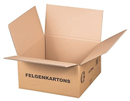 VEPATIM 4 Felgenkarton für 15 Zoll - 420x420x215mm 2-wellig