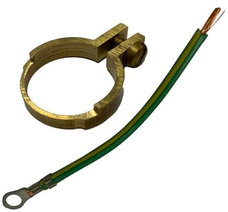 Wiska 10111814 E-NUT20 Earthing Solutions Earth Nut, M20, Pack of 5, Brass