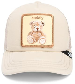 Goorin Bros. Kinder Trucker Cap Cuddle Time Khaki Beige, Size:OneSize