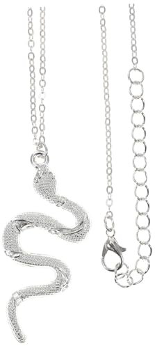 WOFASHPURET Fashion Snake Animal Alloy Pendant Girls Women Chain Necklace Exotic Style Jewelry