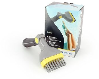 Zodiac 77492 Brosse Multifonction pour piscines et Accessoires, Fonctionne avec Jet d'eau.