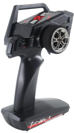 mophrati Control remoto para coche RC, transmisor RC de alto rendimiento de 4 canales para piezas coche 1/12, rendimiento confiable, Para carrera control mejorada, pieza repuesto electrónica