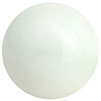 mesbilles MeineMurmeln - 20 Kleine Murmeln Weiße Perle GlasMurmeln 14 mm