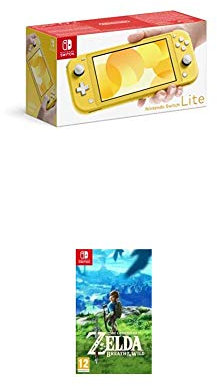 Nintendo Switch Lite - Yellow & Zelda Breath of the Wild