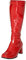 Gizelle Damen Gogo Kniehohe Stiefel, rot, 38 EU