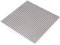 Chapa de acero perf cuadrada 5,5 mm 500 x 500 mm