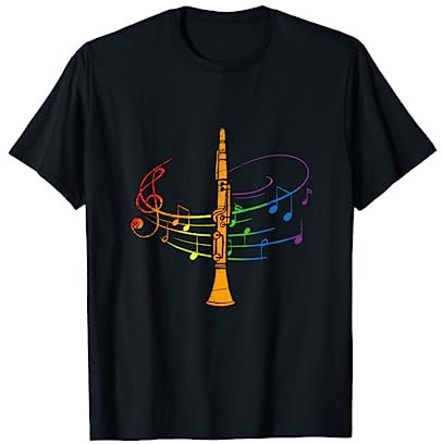 Notenschlüssel Klarinette T-Shirt