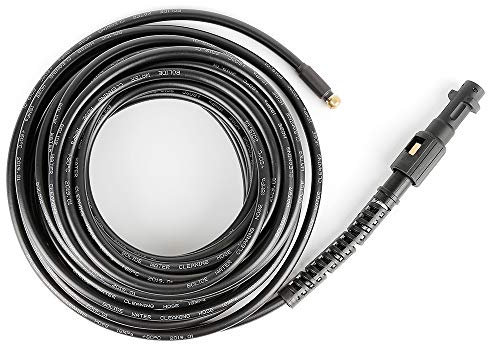 Manguera de repuesto para hidrolimpiadora 15 m, compatible con Bosch, algunas de Black & Decker/Annovi Reverberi AR/Michelin/Stanley/Makita/Mac Allister Limpiadoras de alta presión