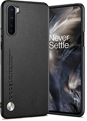 Puxssul für Oneplus Nord 5G Hülle, weiche TPU-Kunstlederhülle, extrem leichte ultraleichte Kameraschutz-Lederhülle für Oneplus Nord 5G(Schwarz)