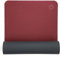 Bodhi Yogamatte Lotus Pro | Rutschfeste Übungsmatte | Sportmatte für Gymnastik, Pilates & Fitness | Antirutschmatte für deine Yogapraxis | Hypoallergene Trainingsmatte | dunkelrot/anthrazit