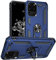Verco Hybrid Armor Shiel Case für Samsung Galaxy S20 Ultra Hülle, extrem robust mit Magnet Fingerring Halter Handyhülle für Samsung S20 Ultra 5G Panzerhülle, Blau