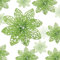 WILLBOND 36 Stück Weihnachtliche Glitzer Weihnachtsstern Blumen Hochzeit Glitzer Blumen Weihnachtsstern Blüten Deko Weihnachtsbaum Neujahr Ornamente (Senfgrün)