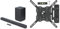 JBL Bar 2.1 Deep Bass MK2 – 2.1-Kanal-Soundbar mit kabellosem Subwoofer für Heimkino Sound-System – Schwarz & Amazon Basics - Bewegliche TV-Wandhalterung