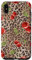iPhone XS Max Cute Cherry Cherries On Cheetah Leopard Print Girl Women Case