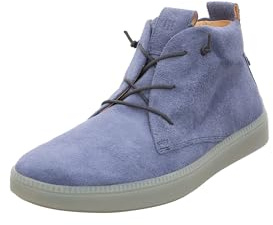 Think! Herren TURNA chromfrei gegerbte nachhaltige Halbschuhe, Denim 8010