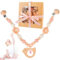 Kinderwagen Kette für Babys, Kinderwagenkette Holz Baby,Kinderwagenspielzeug Für Babys, Niedliche Tierform Kinderwagenspielzeug für Babys und Kleinkinder ab 0+ Monaten (Vögel)