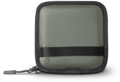 WANDRD Lens Filter Case - Store 4 Filters in Your Camera Backpack or Camera Case, Protect Photography Accessories from Scratches, Dust & Impact (Wasatch Green)