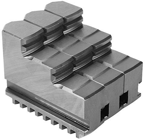 3 Stück Innenbacken 20CrMnTi CNC-Werkzeugmaschinen-Drehfutter Innenbacken passend für K11-200 8-Zoll-Spannbacken CNC-Maschinenzubehör
