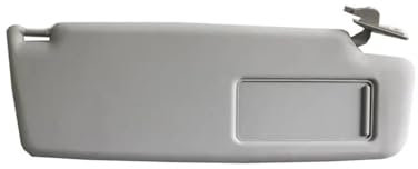FHCBUTAE Panel De Parasol Parasol Interior De Coche con Espejo Y Lámpara Conjunto De Parasol Delantero para VW para T&IGUAN 2009 2010 2011 2012 2013 2014 2015(Grey Right)