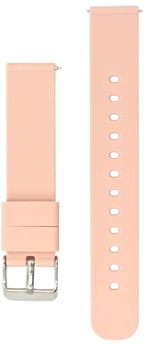 LICQIC Silicone Watch Bands, Release Waterproof Soft Rubber Straps, Smart Watch Strap Replacement for Men Women