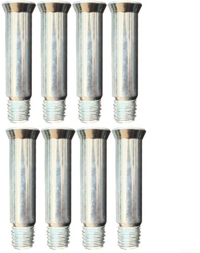 Jeu de vis d'assemblage 10 tiges métalliques de 8 mm parfaitement compatibles avec différents modèles de skate