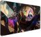 Arcane League of Legends - Tapis de souris de jeu - Grand tapis de souris XXL - 900 x 400 mm - Dessous en caoutchouc antidérapant - Bords cousus - Pour PC, grande protection de bureau étendue pour la