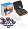 Captura ángulos únicos con este kit de lentes móviles 10 en 1 con lentes ojo de pez, macro y teleobjetivo