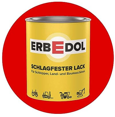 Erbedol FENDT ROT300 4711 Büchner Kunstharzlack 750ml 0620 3855