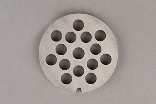 BSD Grille Plaque pour Hachoir à Viande N° 10 (Diamètre des Trous: 10 mm)