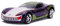 Jada Toys 253252016 DC Comics Super Heroes Joker, 2009 Chevy Corvette Stingray, Spielzeugauto aus Die-cast, Türen zum Öffnen, Maßstab 1:32, lila
