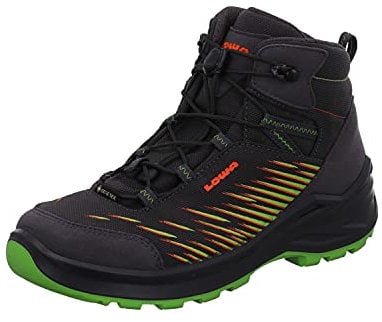 LOWA Stiefel mittel ZIRROX GTX MID JUNIOR anthrazit/Flame 32
