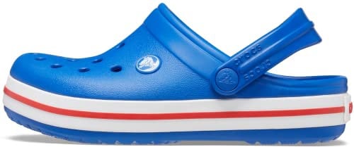 Crocs Unisex Kinder Crocband Clog K Clog, Blue Bolt, 33/34 EU