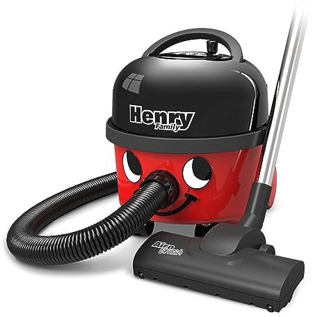Numatic Henry Family HVR200F, Vacuum, Red, 620 W, 9 liters