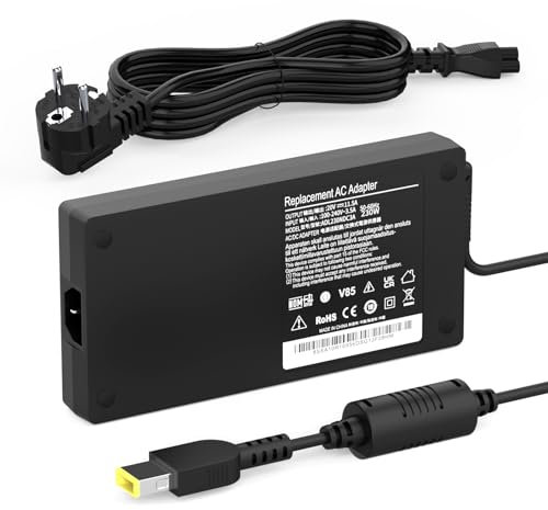 230W Laptop Ladekabel Netzteil für Lenovo Legion 5 7 5P C7 S7 Y540 Y545 Y740 Y730 Y900 Y910 Y920 Y7000 Thinkpad P73 P71 P72 P70 P51 P52 P53 ADL230NDC3A ADL230NLC3A 20V 11,5A USB Ladegerät