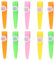 Teegxddy 10 Stück Kunststoff Kazoo Kid Adult Trompete Instrument Für Kinder Kazoo,Geeignet für Kindergeburtstage, Schulanfang, Partys und Karneval