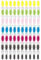 Collazoey 60 PCS Pinces à Linge,Plusieurs Couleurs,Antidérapant,Durable,Pinces à Linge en Plastique,ne Laisse Aucune Trace,pour Corde à Linge ou étendoir, Serviette, vêtements, Chaussettes