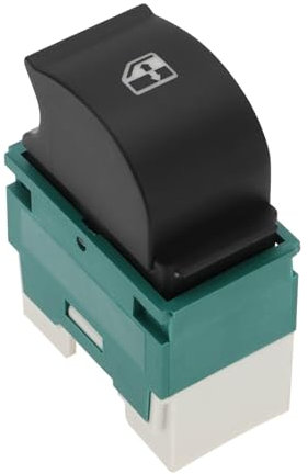 OTOTEC 1 Stück Elektrischer Fensterheber-Steuerschalter Kompatibel mit FIAT Doblo Idea Lancia Musa 5-polig Ersatzteil OE 735417033