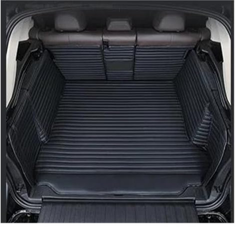 DZSLLOOI Alfombrilla Maletero Esteras Maletero Coche para Mercedes para Benz Clase B 2020-2021 Alfombrilla Suelo Maletero Trasero Bandeja Alfombra Barro Funda Protector(Todo Negro)