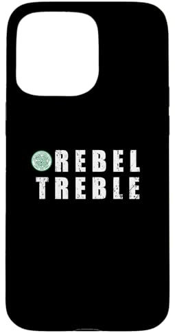 Hülle für iPhone 15 Pro Max Rebel Treble Celtic Fan