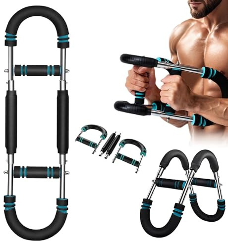 Arm Twister, Shaker Twister Arm Trainer, Adjustable arm Trainer, Portable Strength arm Twister for Men and Women, Home Fitness Equipment (Blue)