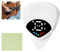 BTFO 2-in-1-Plektrum-Tuner, Digitales Stimmgerät Gitarrenplektren mit LED-Bildschirm und 12-ET Präzises Plektrum-Tuning Saiteninstrumente Geschenk Musiker für E-Gitarre Akustikgitarre Bass Ukulele