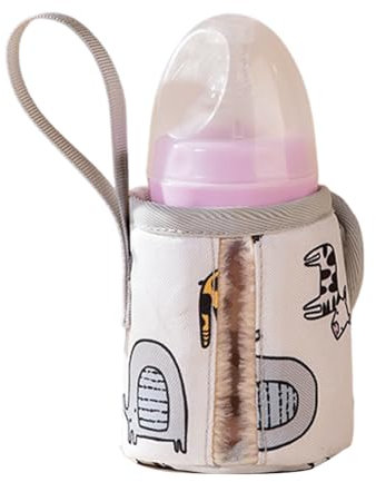 Montesy Baby Bottle Insulator Sleeve with Lanyard Baby Feeding Bottle Warm Covers Toddler Milk Bottle Protector Covers